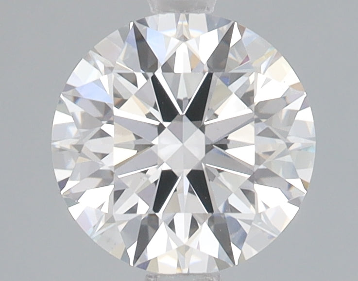 1.58 Carat Round Lab Diamond with  Cut Diamond in 14KT  view 1
