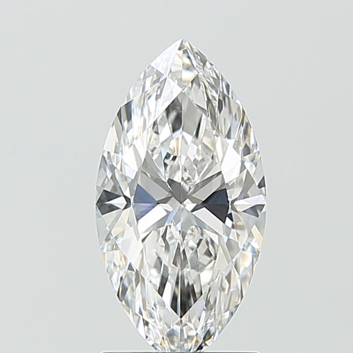 1.72 Carat Marquise Lab Diamond with  Cut Diamond in 14KT  view 1
