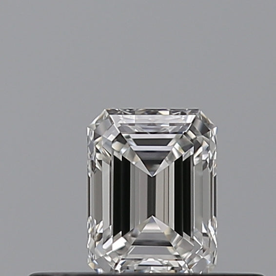 0.28 Carat Emerald Natural Diamond with  Cut Diamond in 14KT  view 1
