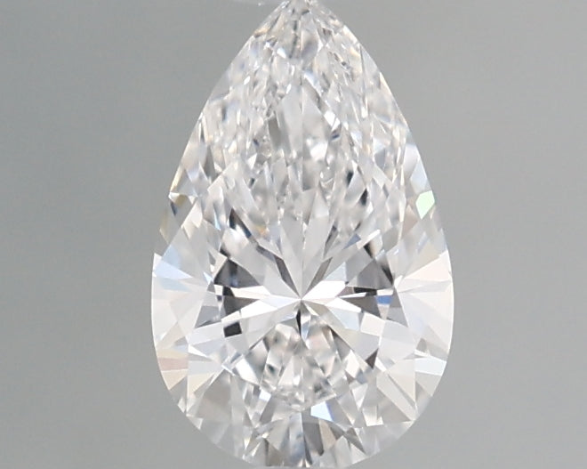 0.52 Carat Pear Lab Diamond & 0.55 Carat Pear Lab Diamond with  Cut Diamond in 14KT  view 1
