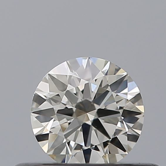 0.3 Carat Round Natural Diamond with  Cut Diamond in 14KT  view 1
