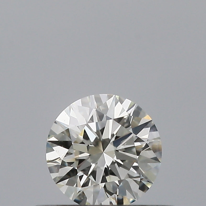 0.3 Carat Round Natural Diamond with  Cut Diamond in 14KT  view 1
