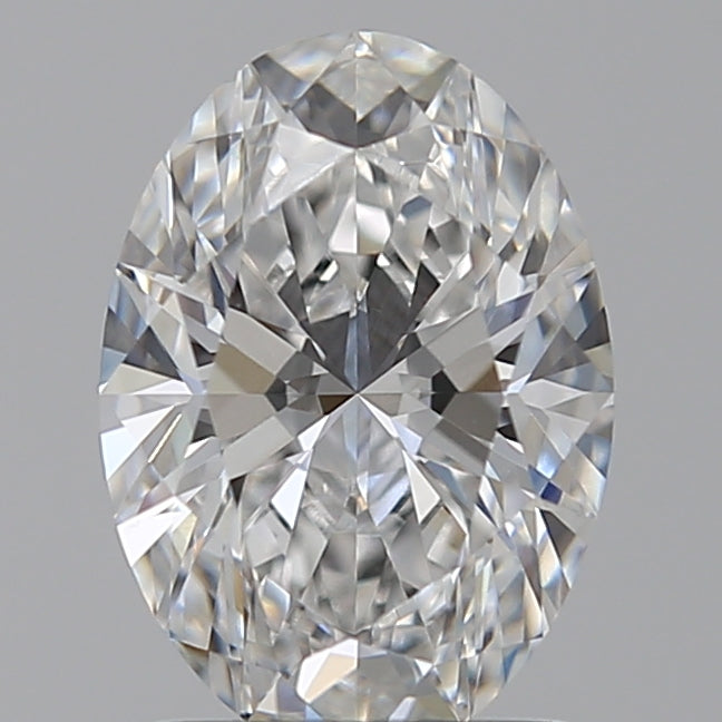 1.54 Carat Oval Lab Diamond with  Cut Diamond in 14KT  view 1
