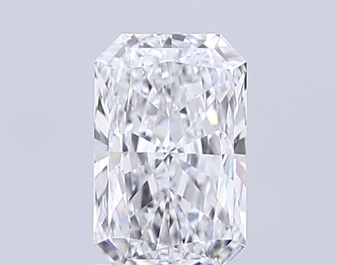 2.03 Carat Radiant Lab Diamond with  Cut Diamond in 14KT  view 1
