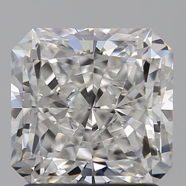 1.52 Carat Radiant Lab Diamond with  Cut Diamond in 14KT  view 1
