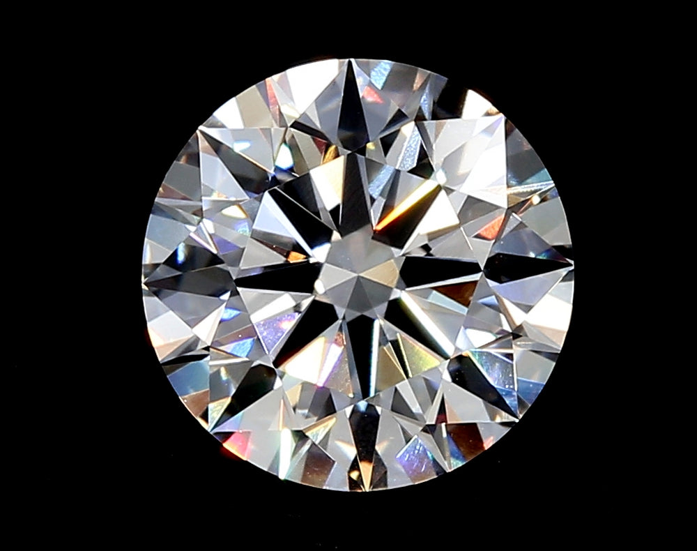 4.77 Carat Round Lab Diamond with  Cut Diamond in 14KT  view 1
