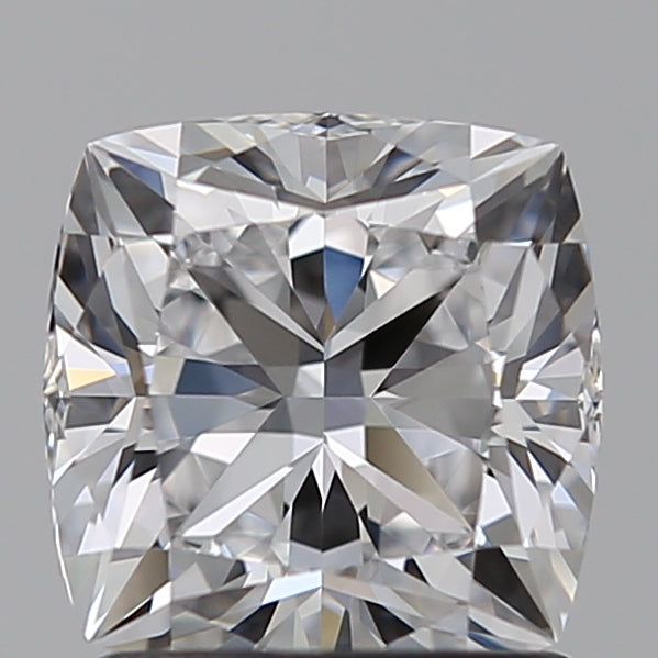 1.44 Carat Cushion Lab Diamond with  Cut Diamond in 14KT  view 1
