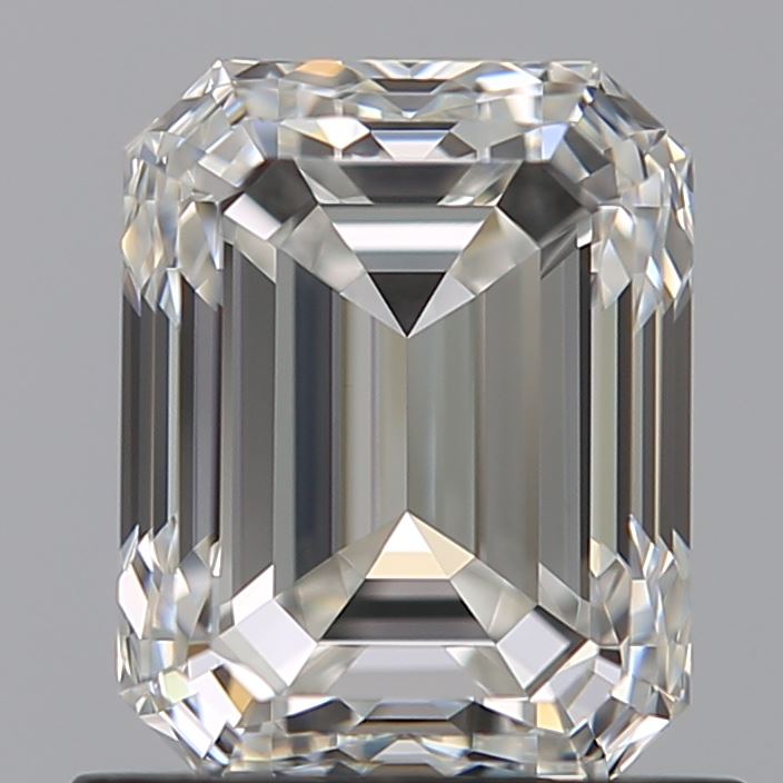 1.2 Carat Emerald Natural Diamond with  Cut Diamond in 14KT  view 1
