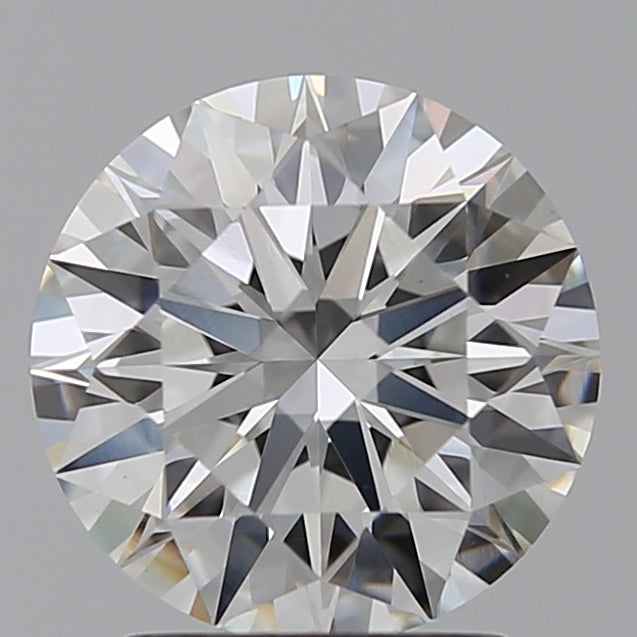 2.01 Carat Round Lab Diamond with  Cut Diamond in 14KT  view 1
