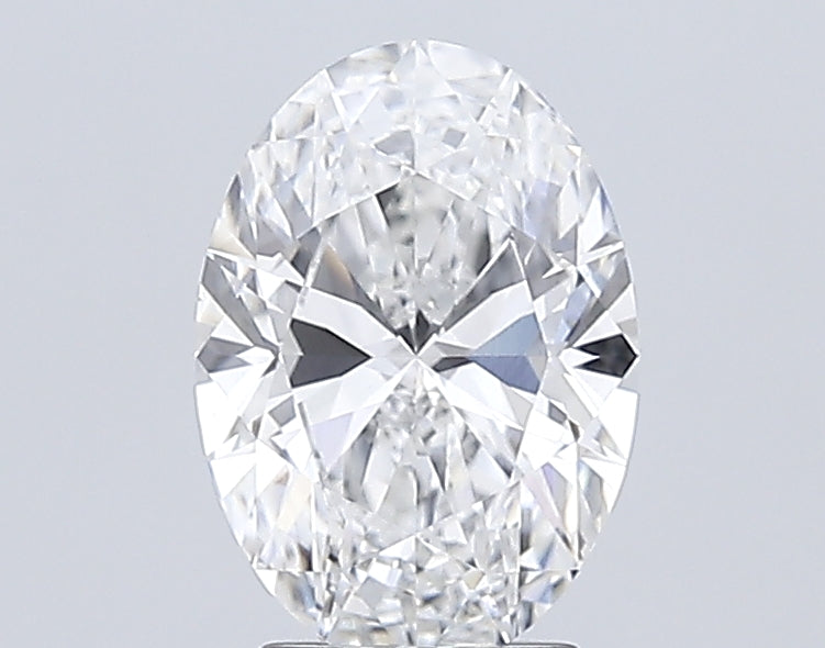 5.01 Carat Emerald Lab Diamond with  Cut Diamond in 14KT  view 1
