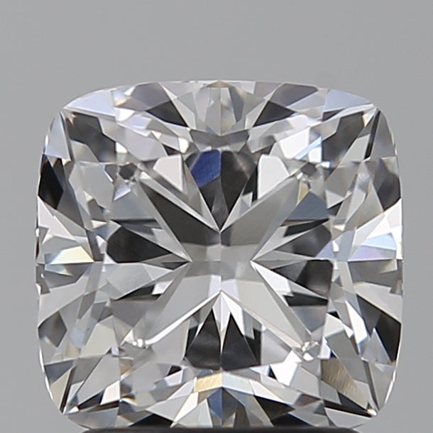 2.04 Carat Cushion Lab Diamond with  Cut Diamond in 14KT  view 1
