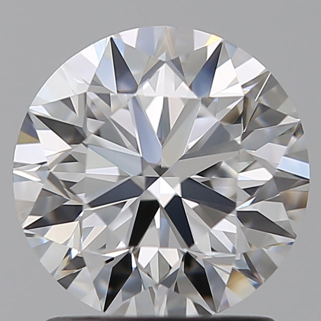 1.5 Carat Round Lab Diamond with  Cut Diamond in 14KT  view 1

