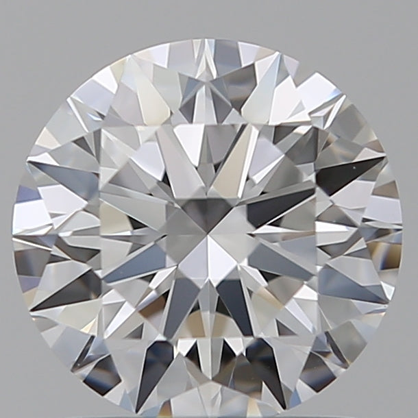 1.28 Carat Round Lab Diamond with  Cut Diamond in 14KT  view 1
