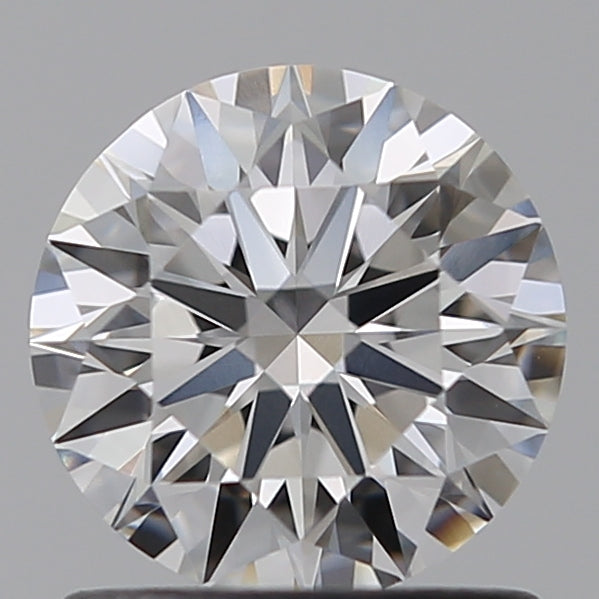 1.01 Carat Round Lab Diamond with  Cut Diamond in 14KT  view 1
