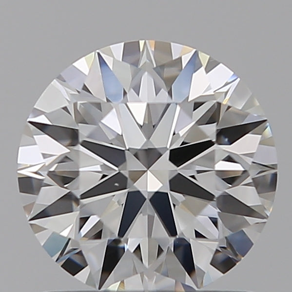 1.04 Carat Round Lab Diamond with  Cut Diamond in 14KT  view 1
