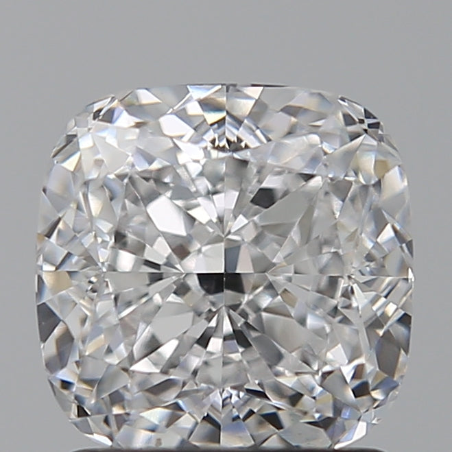 1.52 Carat Cushion Lab Diamond with  Cut Diamond in 14KT  view 1
