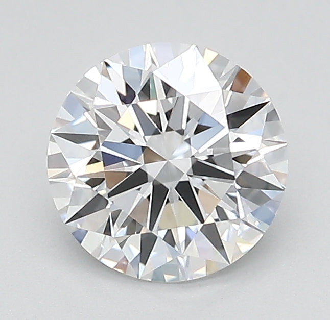 1.0 Carat Round Lab Diamond with  Cut Diamond in 14KT  view 1
