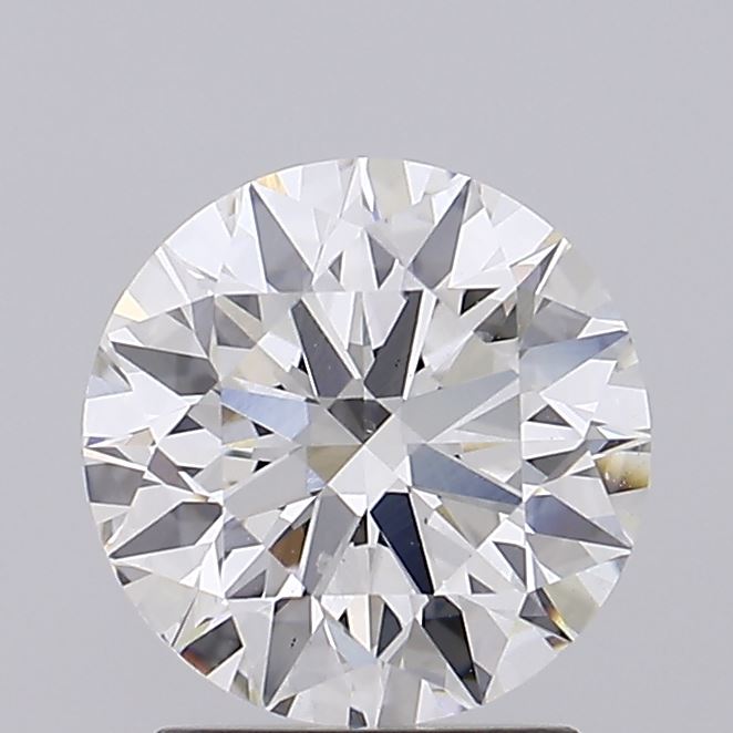 2.0 Carat Round Lab Diamond with  Cut Diamond in 14KT  view 1
