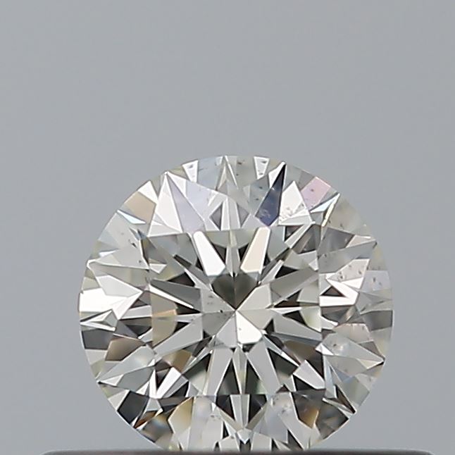 0.3 Carat Round Natural Diamond with  Cut Diamond in 14KT  view 1
