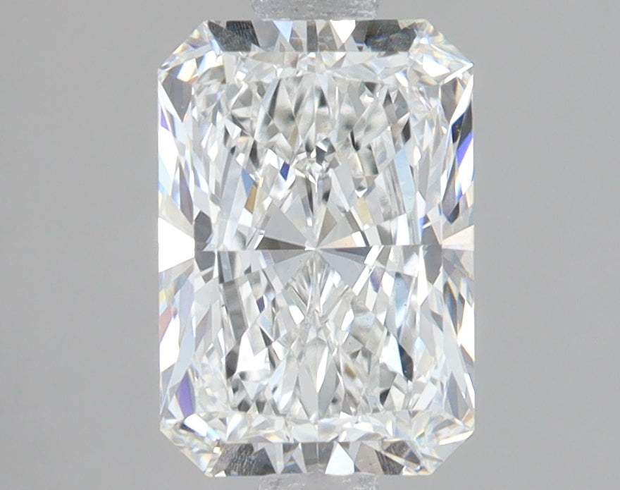 2.0 Carat Radiant Lab Diamond with  Cut Diamond in 14KT  view 1
