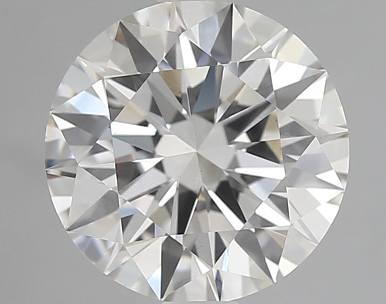 2.0 Carat Round Lab Diamond with  Cut Diamond in 14KT  view 1
