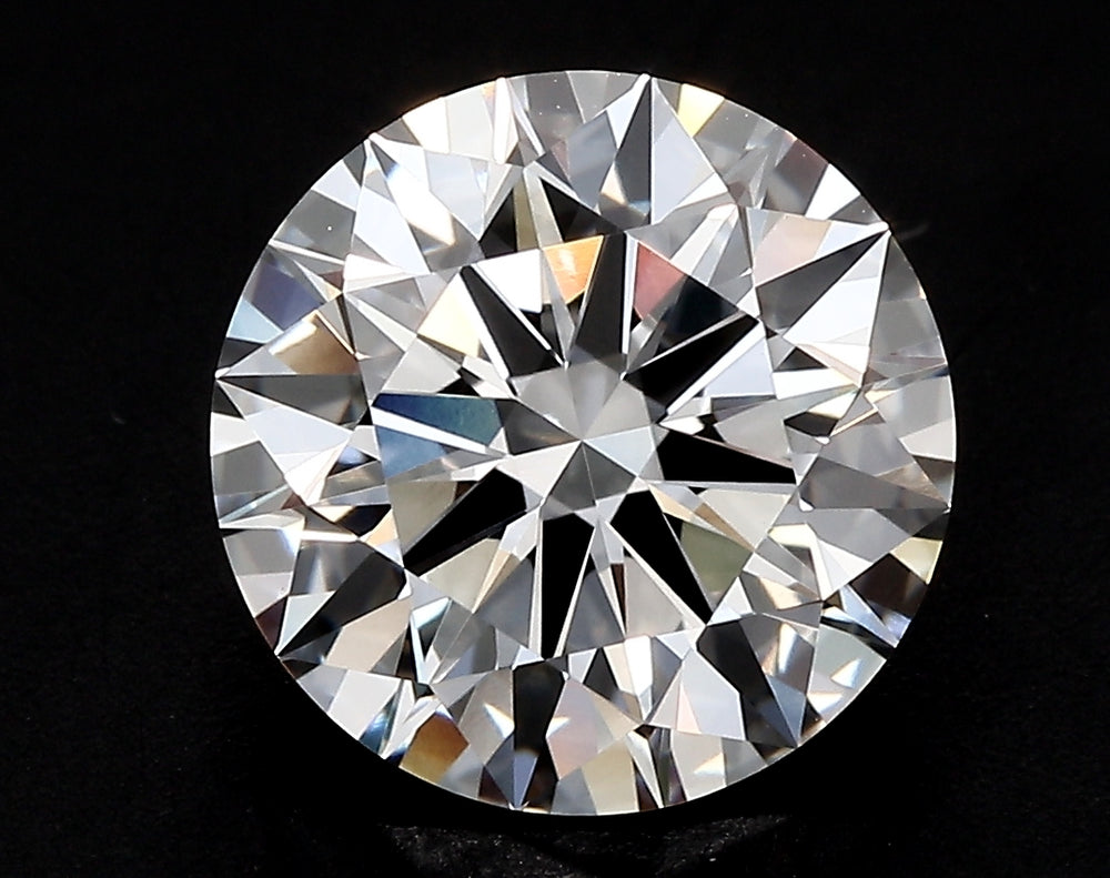 0.91 Carat Round Lab Diamond with  Cut Diamond in 14KT  view 1
