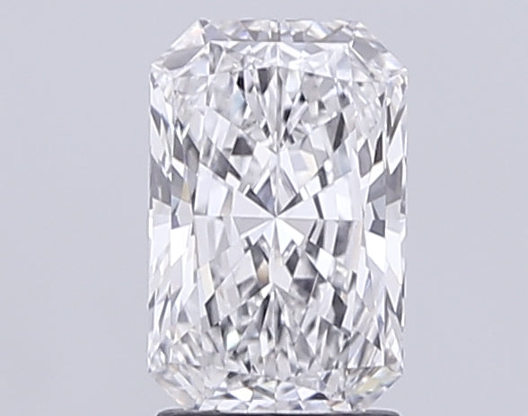 2.06 Carat Radiant Lab Diamond with  Cut Diamond in 14KT  view 1
