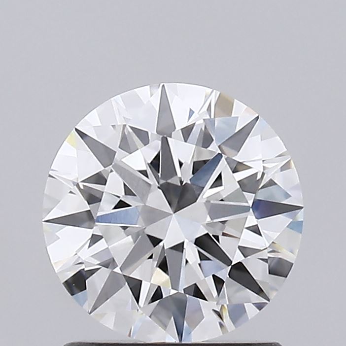 1.06 Carat Round Lab Diamond with  Cut Diamond in 14KT  view 1
