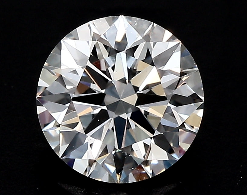 3.01 Carat Round Lab Diamond with  Cut Diamond in 14KT  view 1
