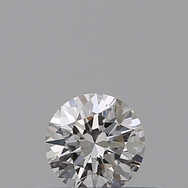 0.25 Carat Round Natural Diamond with  Cut Diamond in 14KT  view 1
