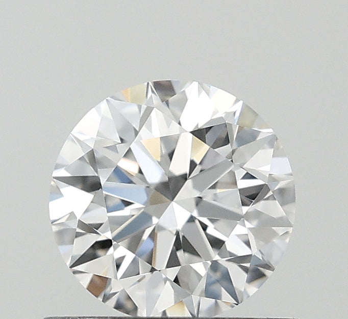 0.7 Carat Round Lab Diamond with  Cut Diamond in 14KT  view 1
