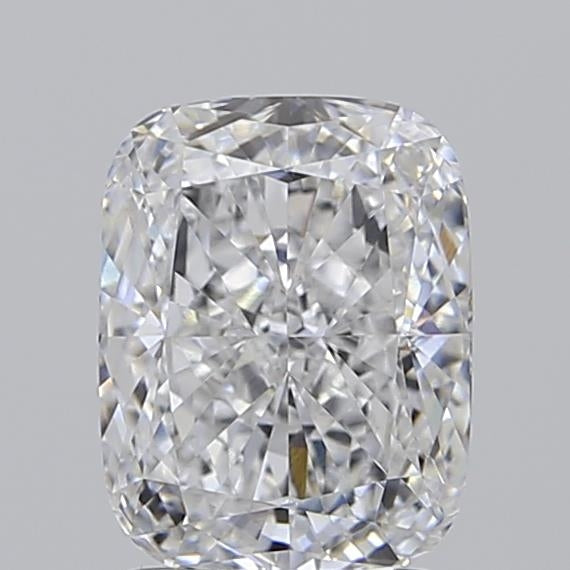 2.01 Carat Cushion Lab Diamond with  Cut Diamond in 14KT  view 1

