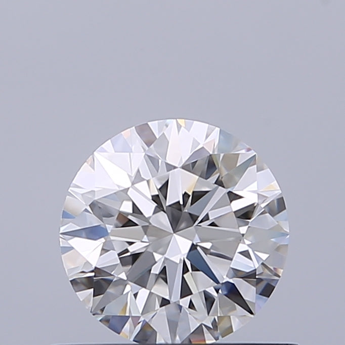 0.6 Carat Round Natural Diamond with  Cut Diamond in 14KT  view 1
