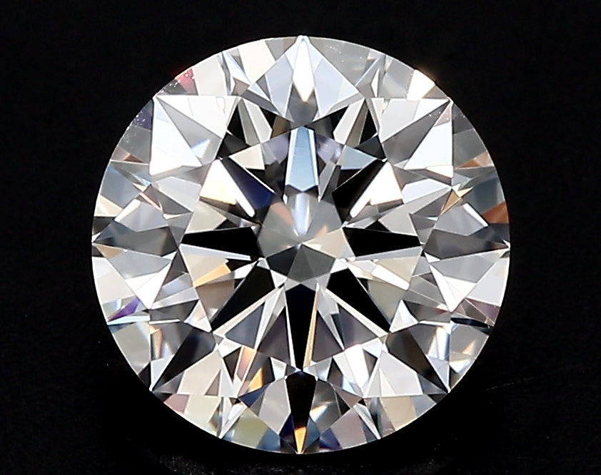 1.73 Carat Round Lab Diamond with  Cut Diamond in 14KT  view 1
