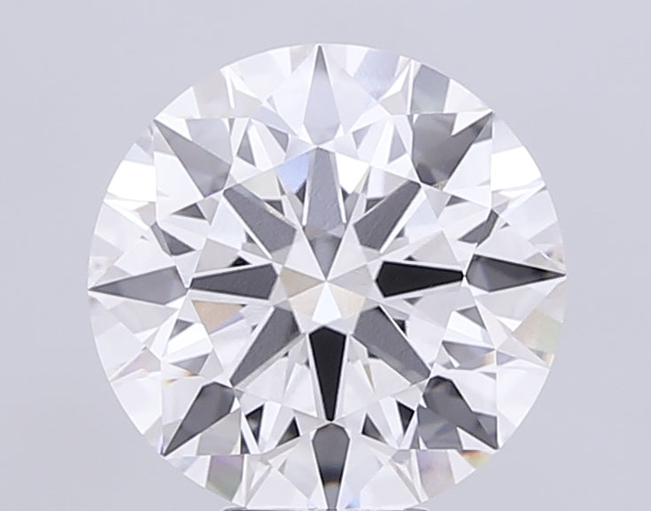 9.04 Carat Round Lab Diamond with  Cut Diamond in 14KT  view 1
