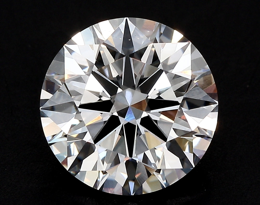 1.5 Carat Round Lab Diamond with  Cut Diamond in 14KT  view 1
