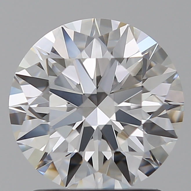 1.55 Carat Round Lab Diamond with  Cut Diamond in 14KT  view 1
