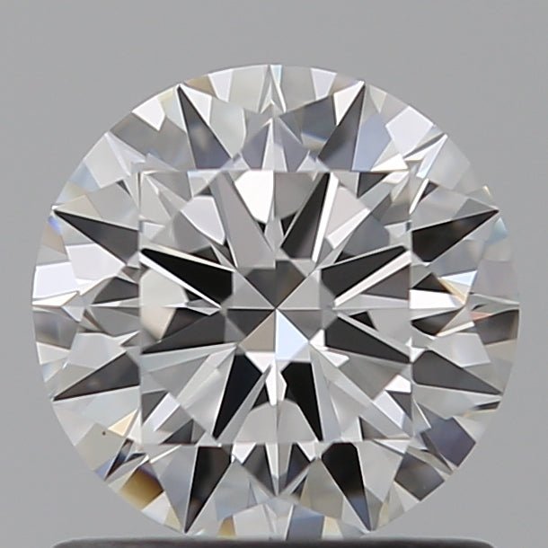 0.9 Carat Round Lab Diamond with  Cut Diamond in 14KT  view 1
