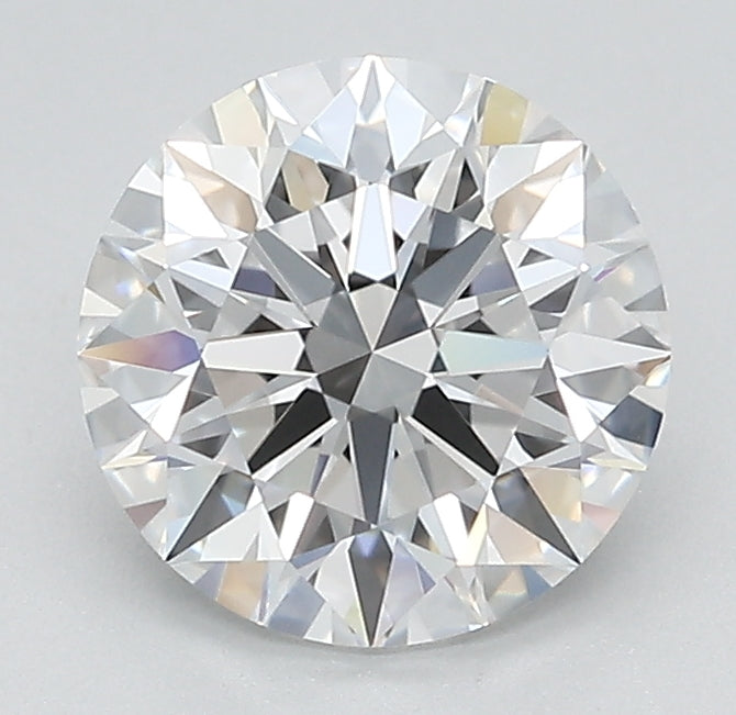 1.74 Carat Round Lab Diamond with  Cut Diamond in 14KT  view 1
