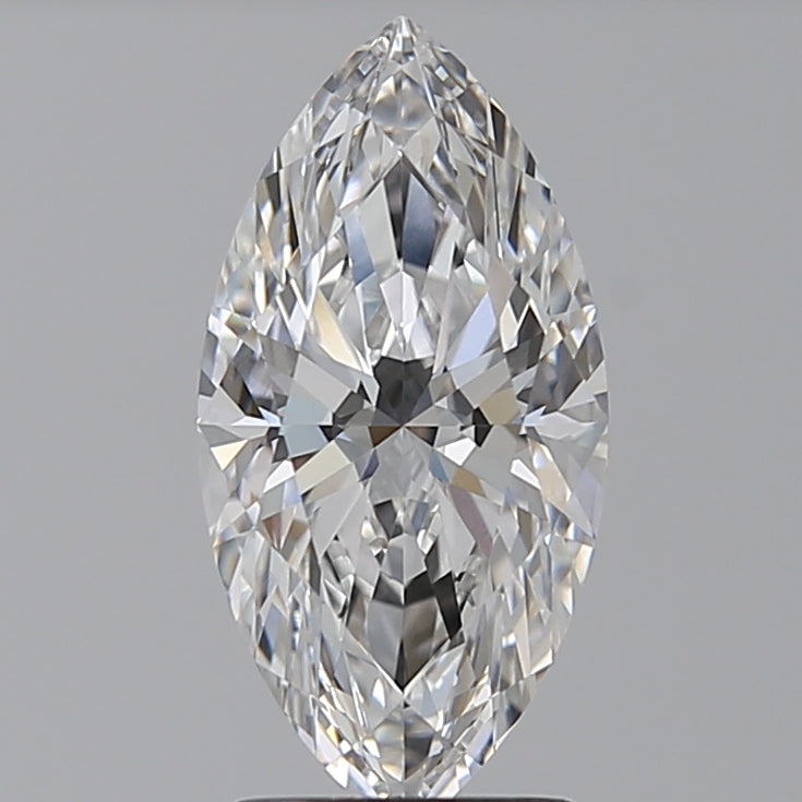 2.09 Carat Marquise Lab Diamond with  Cut Diamond in 14KT  view 1
