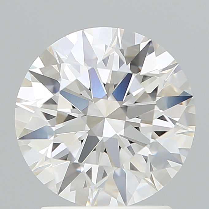 2.1 Carat Round Lab Diamond with  Cut Diamond in 14KT  view 1
