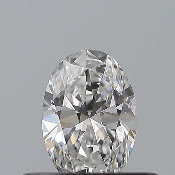 0.31 Carat Oval Natural Diamond with  Cut Diamond in 14KT  view 1
