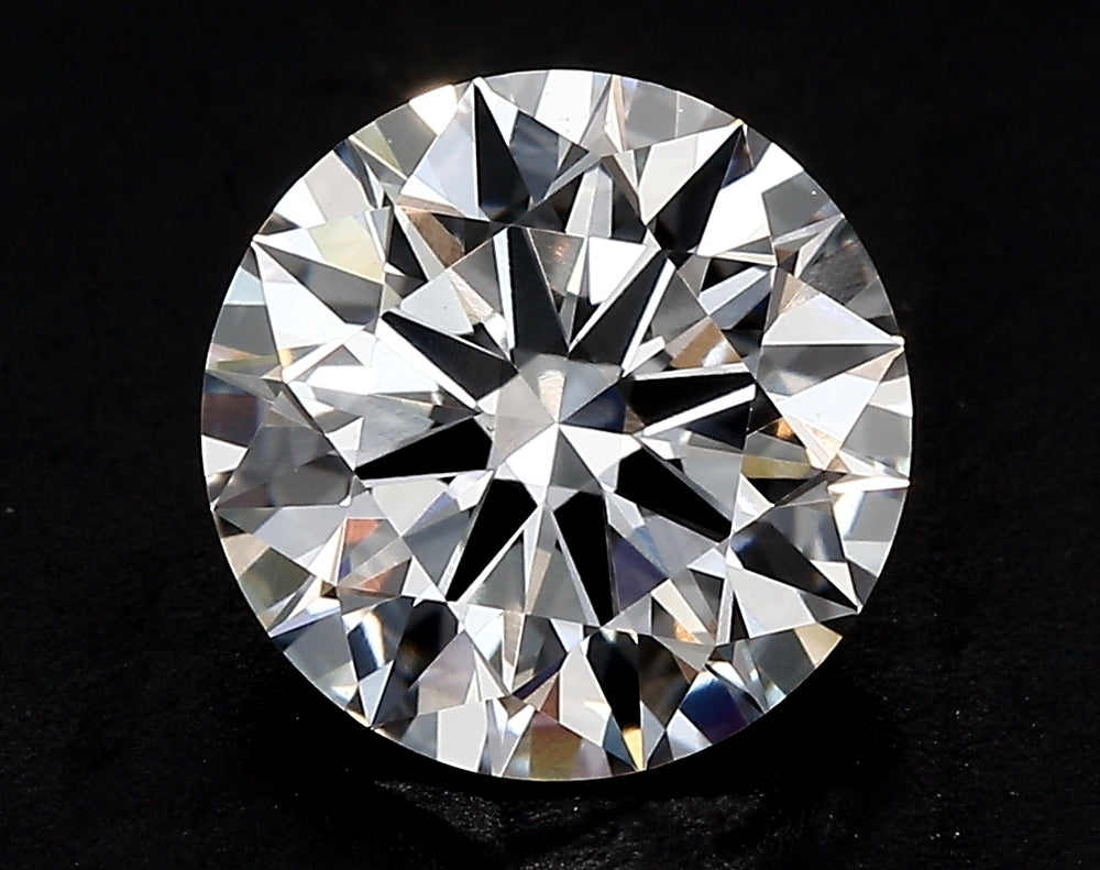 6.01 Carat Round Lab Diamond with  Cut Diamond in 14KT  view 1
