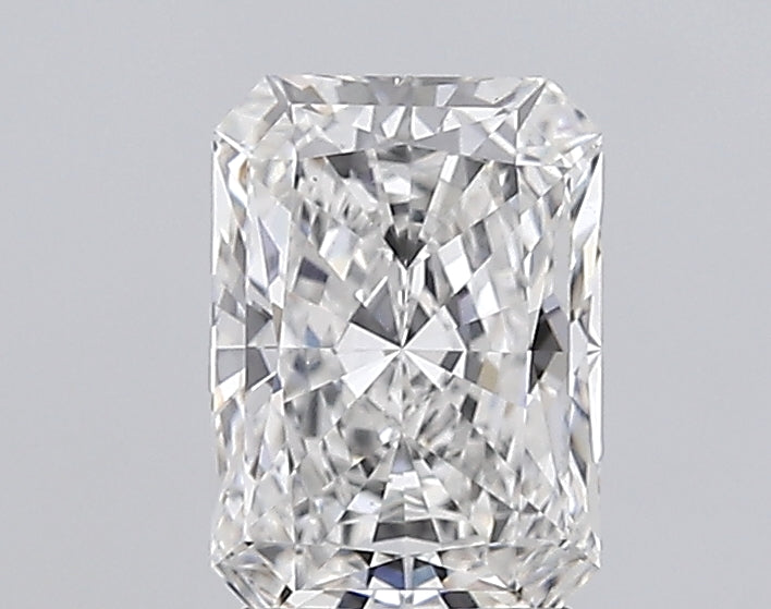 2.53 Carat Radiant Lab Diamond with  Cut Diamond in 14KT  view 1
