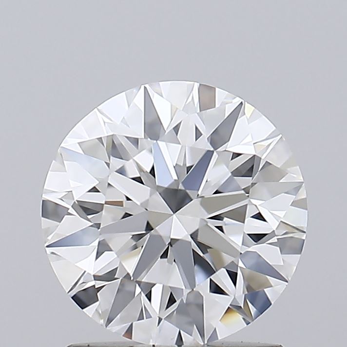 1.42 Carat Round Lab Diamond with  Cut Diamond in 14KT  view 1
