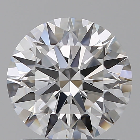 1.14 Carat Round Lab Diamond with  Cut Diamond in 14KT  view 1
