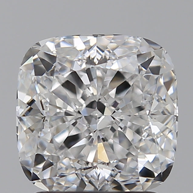 2.04 Carat Cushion Lab Diamond with  Cut Diamond in 14KT  view 1
