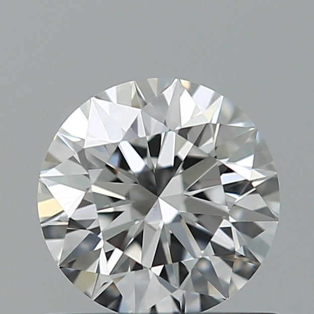 0.62 Carat Round Natural Diamond with  Cut Diamond in 14KT  view 1
