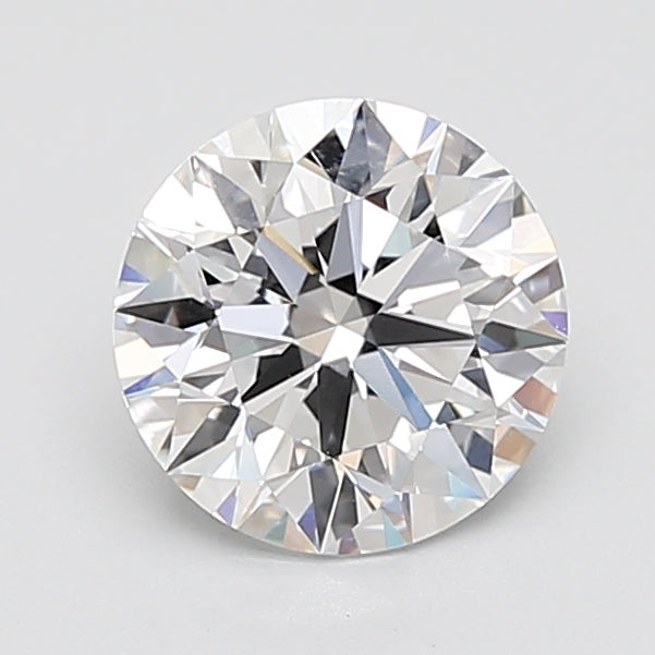 2.77 Carat Round Lab Diamond with  Cut Diamond in 14KT  view 1
