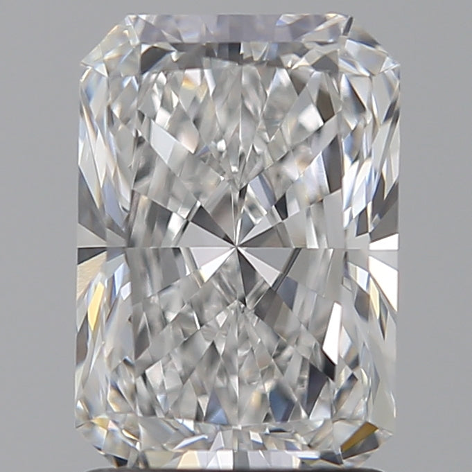 1.77 Carat Radiant Lab Diamond with  Cut Diamond in 14KT  view 1
